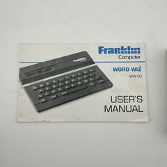 Franklin Computer Word Wiz WW-93 Handheld Electronic Dictionary Vintage