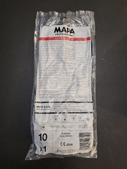 MAPA Professional 12″ Neoprene Cotton Flock Lined Gloves rubber glove