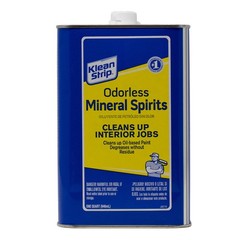 Odorless Mineral Spirits 1 Quart – Solvent for Paint Thinner, Cleaning, & Degrea