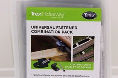Trex Hideaway Hidden Fastener Kit UNIVCOMBOCLIP01 Universal Fasteners 50 Sq Ft