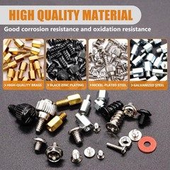 23 Sizes M.2 Computer Screws Motherboard Standoffs Laptop Screws for Motherbo…