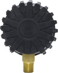 Uniweld G49D Oxygen Delivery Gauge 1-1/2″ 100 PSI w/ Rubber Boot