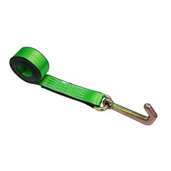 Heavy Duty G70 2″ x 10′ Mini J Hook Towing Trailer Wrecker Lasso Tie Down Strap