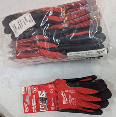 Milwaukee 48-22-8948 Cut Level 4 Nitrile Dipped Gloves XL 6-Pack NEW