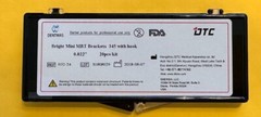 FDA Bright series Mini MBT dental brackets, 345 with hooks. 10 SETS
