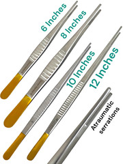 NEW GERMAN GRADE DEBAKEY ARTERY ATRAUMATIC TISSUE VASCULAR FORCEP GOLD HANDLE