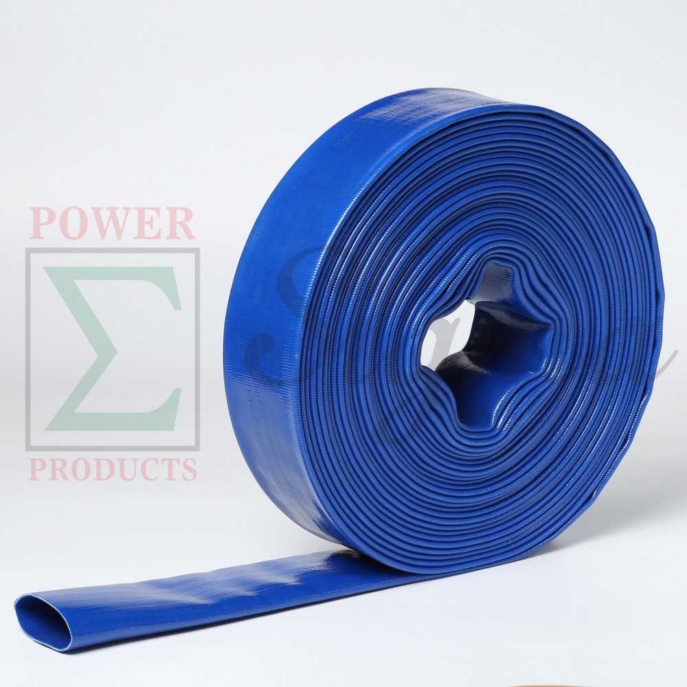 Sigma 1″ X 300′ Feet 4 Bar PVC Lay Flat Agricultural Water Pump Discharge Hose