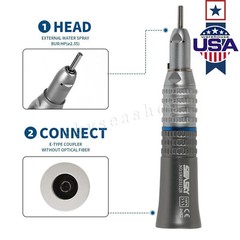 NSK Style Dental Slow Low Speed Straight Handpiece 1:1 Straight handpiece HP bur