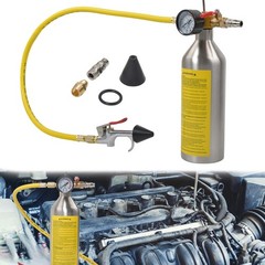 AC Flush Kit Automotive Air Conditioner System Clean Canister Flushing Gun Tool~