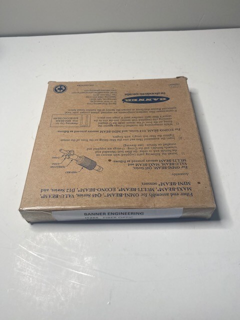 BANNER ENGINEERING IT26S FIBER OPTIC CABLE 17360 LENGTH 6 FT NEW