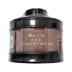 40mm Gas Mask Filter- Emergency Preparedness, Industrial Use, Sealed P-A-2 NEW