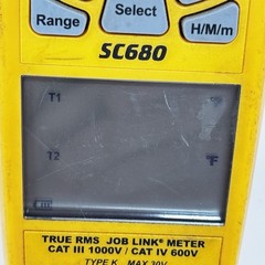 Fieldpiece SC680 HVAC Clamp Meter True RMS Multimeter Tested No Leads Included