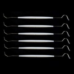 100 Pcs/Bag Sterilized Disposable Dental Probe Double Ends Explorer Examination