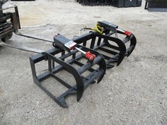 New 78″ HD Log Root brush Grapple Bucket 2 Cylinder USA made Attachment