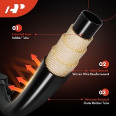 A-Premium A/C Liquid Line Hose Assembly Compatible with International Harvester