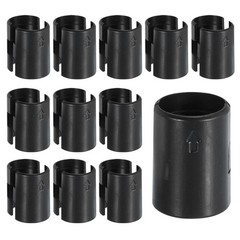 24pcs Wire Shelf Clips 7/8 Inch(22mm) Wire Shelving Lock Clips(12 Pairs)
