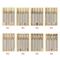 Dental Round Carbide Bur for Slow Speed Latch Type Handpiece RA 1# – 8# Burs