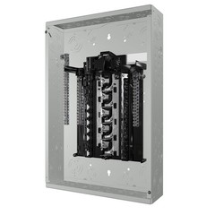 SN Series 100 Amp 20-Space 40-Circuit Main Breaker Plug-On Neutral Load Cente…