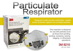 3M 8210 N95 Particulate Respirator Face Mask 20pcs Exp 12/2025 NEW!!!