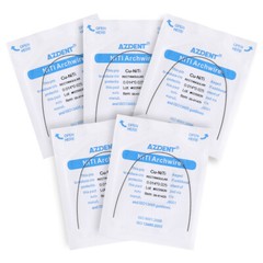 Dental Orthodontic Super Elastic Cu-NiTi Arch Wire With Stops Round/Rectangular