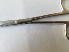 MICRO IRIS SCISSORS 4.5″ Straight German Stainless Steel CE Surgical
