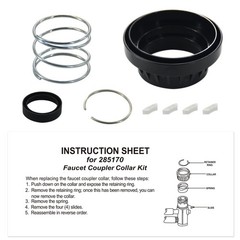 GYOFFULL WP285170 Dishwasher Faucet Adapter 285170 Collar Kit fit…