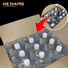 2 PK Air Pillow Film Bubble Cushion Roll Wrap Packaging 3000pc 984ft x 4″ x 8″