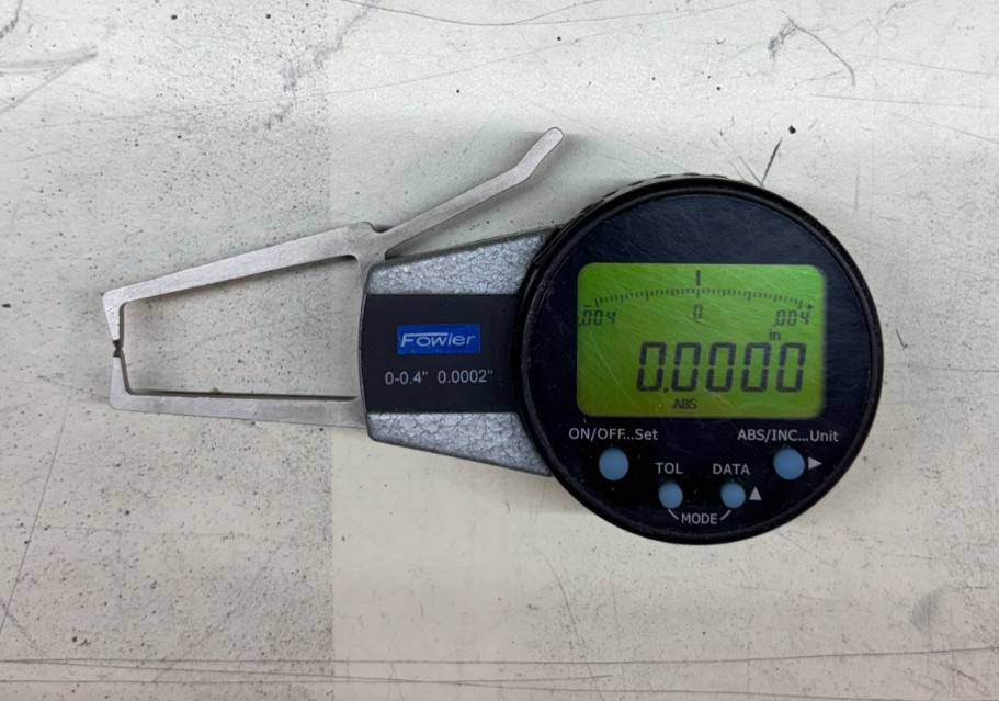 Fowler Outside Caliper Gauge , range 00-.40, .0002