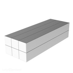 3/16 x 3/16 x 1/32 Inch Neodymium Rare Earth Block Magnets N52 (300 Pack)
