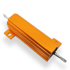 4pcs 10 ohm 10 50W Watt Aluminum Housed Metal Case Wirewound Resistors