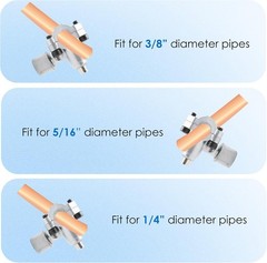 BPV31 Bullet Piercing Retrofit Convert Adapter Kit with Valve Cores Remover Tool