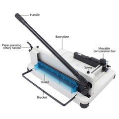 Professional Paper Trimmer Office Manual Guillotine A4 Papers Cutter Heavy Duty