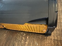 Whelen DMP2H Dual Halogen Dash-Miser Dash Light, Amber (flashing deck yellow)