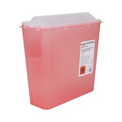 McKesson Prevent Sharps Container 5 Quart 10.75″Hx10.5″Wx4.75″D 2262 Box of 10
