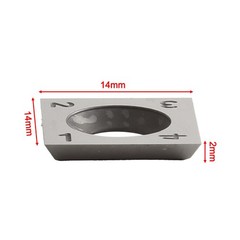 For Woodsman Essential Ten Piece Square Shaped Carbides For Your Lathe Use