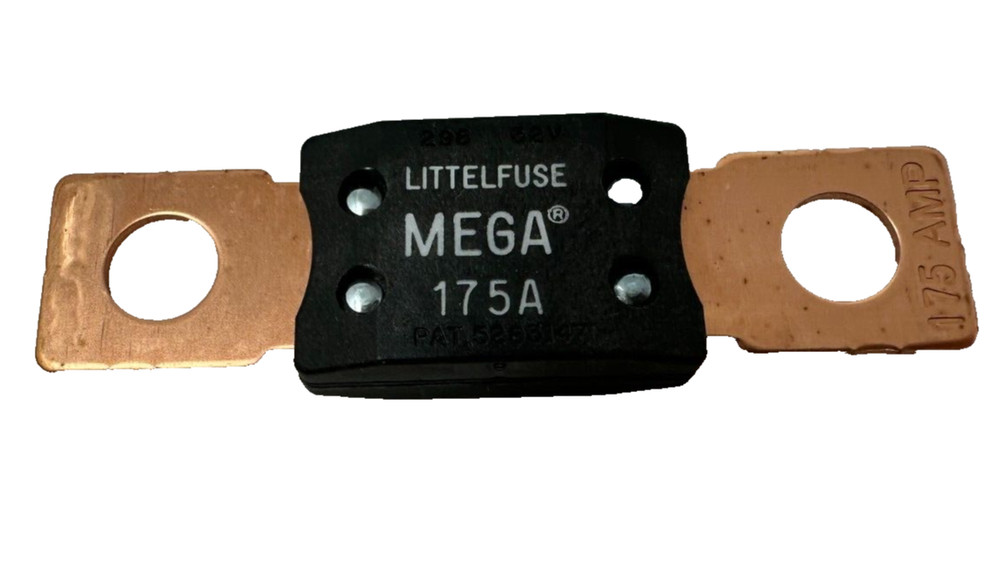 1 New Littelfuse Bolt Down Auto Fuse 175A Time Delay 32V 298 Series MEGA 0298175