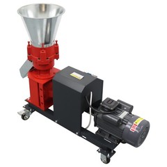 Chicken Feed Pellet Mill Machine arm Feed Granulator 4-Head Rollers 220V 1Phase
