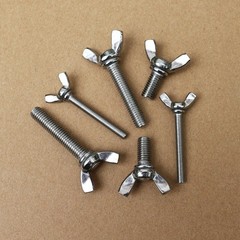 8# – 32 10# – 24 3/16″ 1/4″ 5/16″ 304 Stainless Steel Wing Thumb Screws Bolts