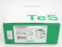 SCHNEIDER ELECTRIC LC1D65AG7 440V 65A AC CONTACTOR TESYS 940899 SQUARE D BOX DMG