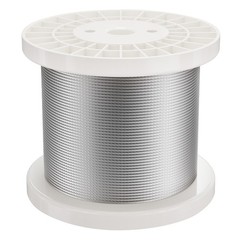 VEVOR T316 Stainless Steel Cable 1/8″ 7×7 Steel Wire Rope 600 ft Cable Railing