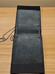 New Boston Leather Leather Deluxe ID and Badge Holder Wallet 5013