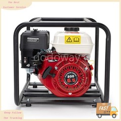 2 Inch Gas Powered Water Pump 6.5HP 4-Stroke Cast Iron Semi Trash Drainage Tool