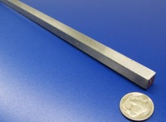Square 4140 Alloy Steel Bars, 3/8″ x 3/8″ Wide x 12″ Length, 6 Pcs, 6 Ft