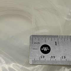 50ft HelixMark Platinum Cured HM-6540 Silicone Tubing 0.62″ ID, .125″ OD EXPIRED