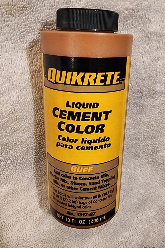 QUIKRETE 1317-02 LIQUID CEMENT COLOR 10oz BUFF