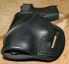 Gary C’s Leather Avenger OWB Left Hand HOLSTER fits the Glock 43 9mm