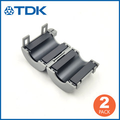 x2 PACK NEW TDK ORIGINAL Openable Flat Cable Ferrite Core Grey ZCAT3035-1330
