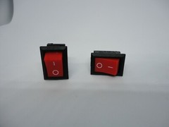 2 Pcs Pack Red KCD1 10A 125V 6A 250V AC CQC 2 Pin I O Power Button Rocker Switch