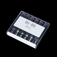 Dental Endo Retreatment Root Canal Engine NiTi Rotary Files D1-D3
