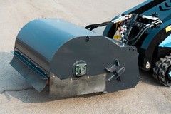 TYPHON STOMP X1300 & STOMP 509 Pickup Sweeper Broom Mini Skid Steer Attachment